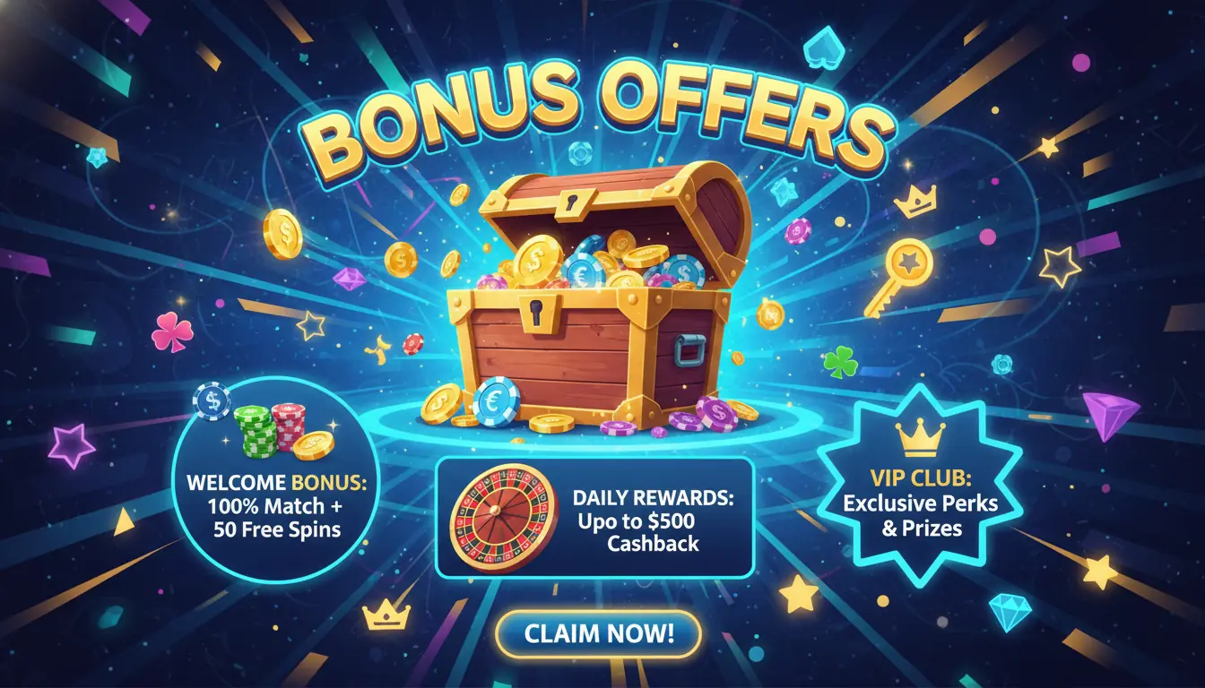 Bonus offers Tivoli casino